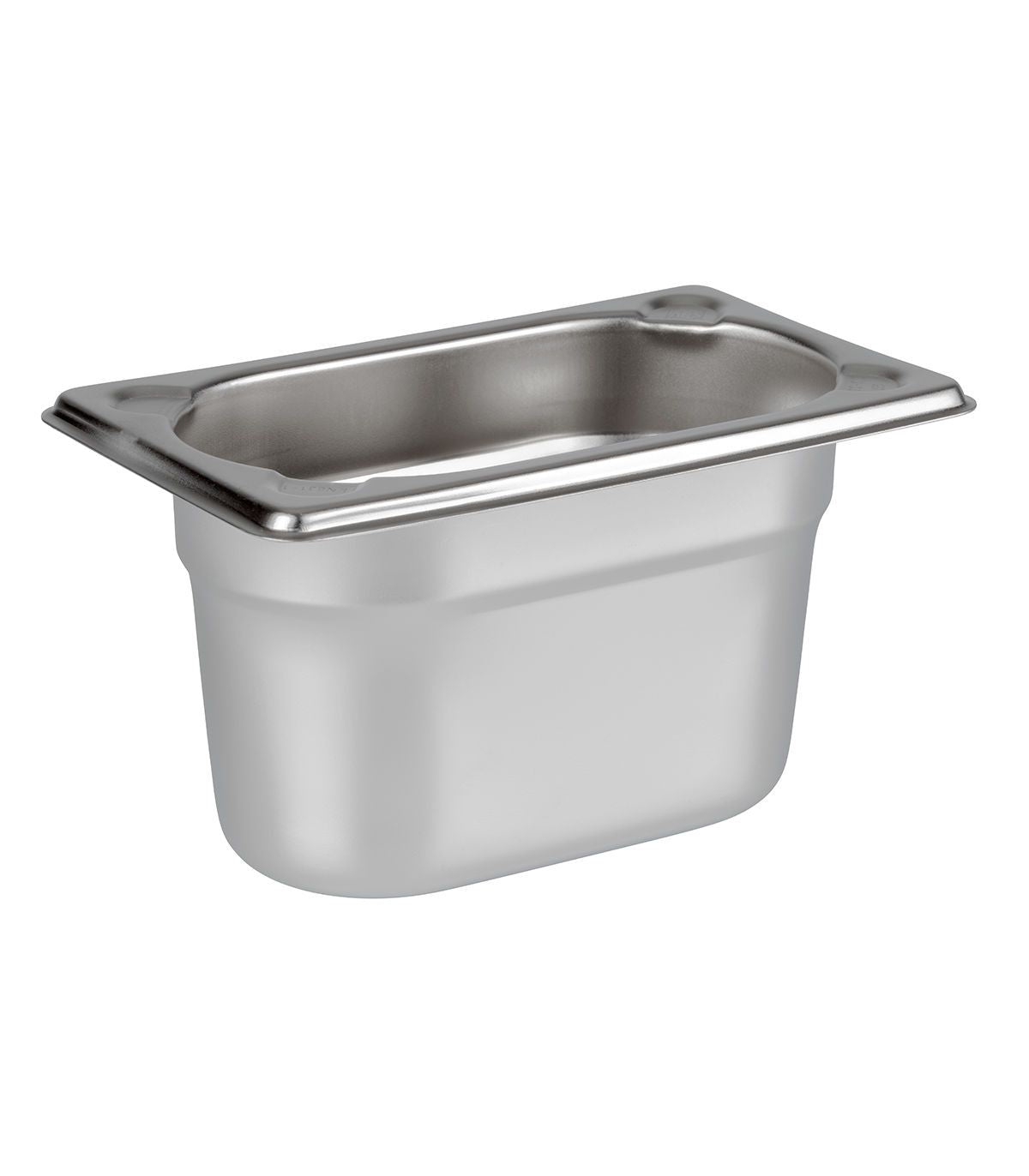 حاوية من الفولاذ المقاوم للصدأ GN 1/9 مقاس 15 سم