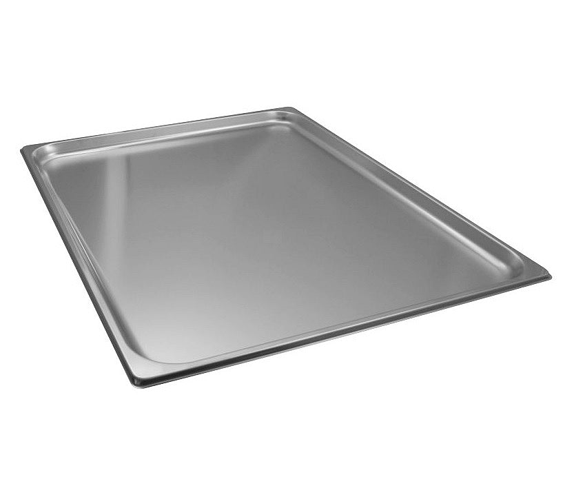 GN 2/1 حاوية من الفولاذ المقاوم للصدأ 2 سم