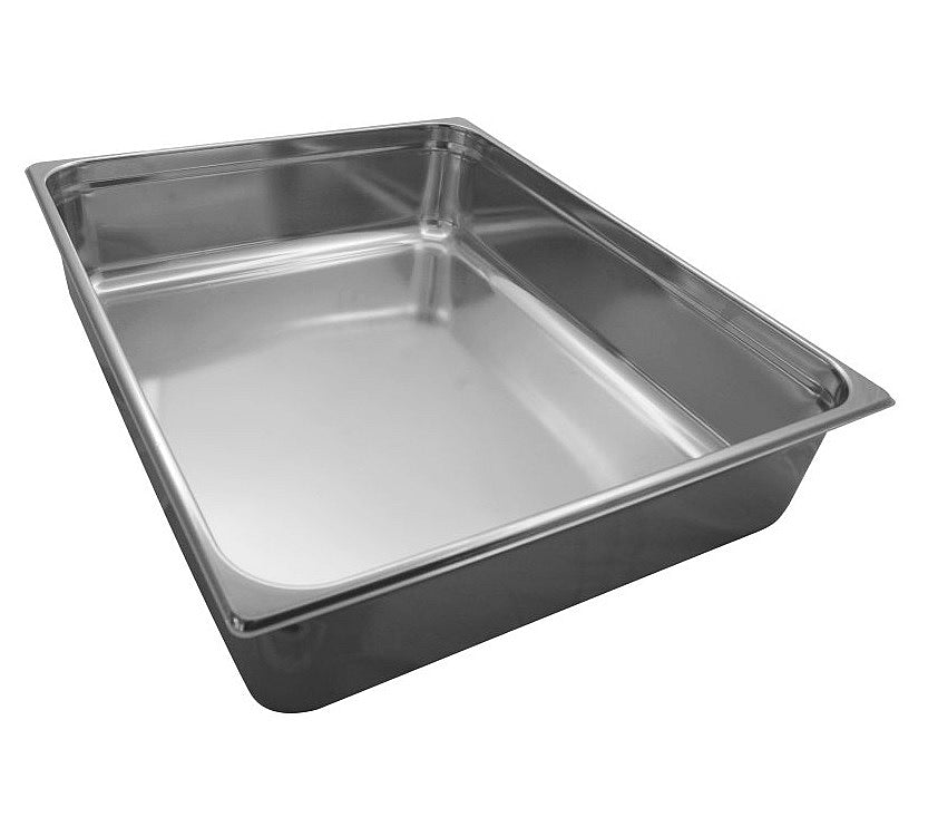 حاوية GN 2/1 من الفولاذ المقاوم للصدأ 10 سم