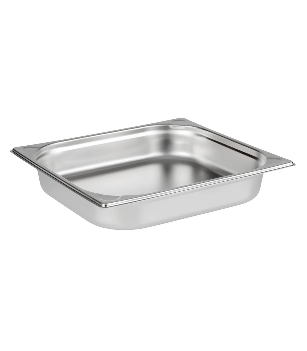 حاوية من الفولاذ المقاوم للصدأ GN 2/3 مقاس 6.5 سم