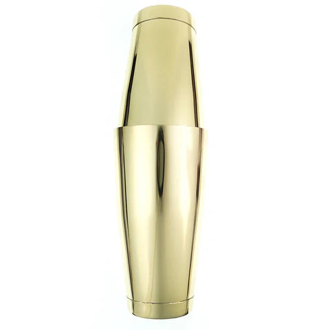 Stainless steel Boston Cocktail Shaker 750ml (Gold)
