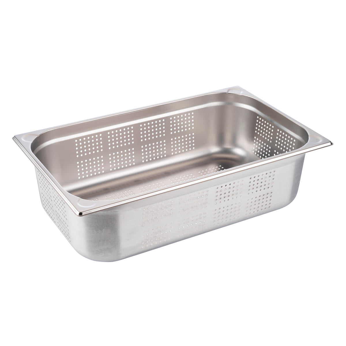 Stainless steel Perforated Gn Food Pan 1/1 H 15