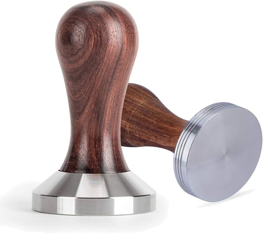 مكبس بن استانلس يد خشب 58 ملل