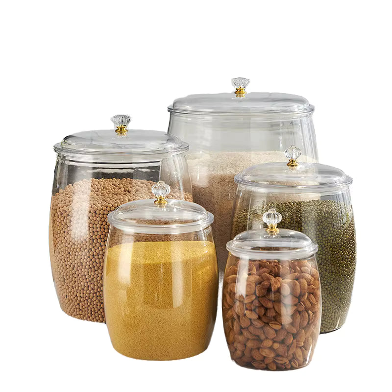 Acrylic Storage Container Set with Lid