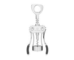 فتاحة نبيذ على شكل جناح لون فضي