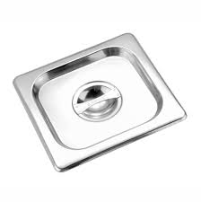 Stainless steel Gn Food Pan Lid 1/6
