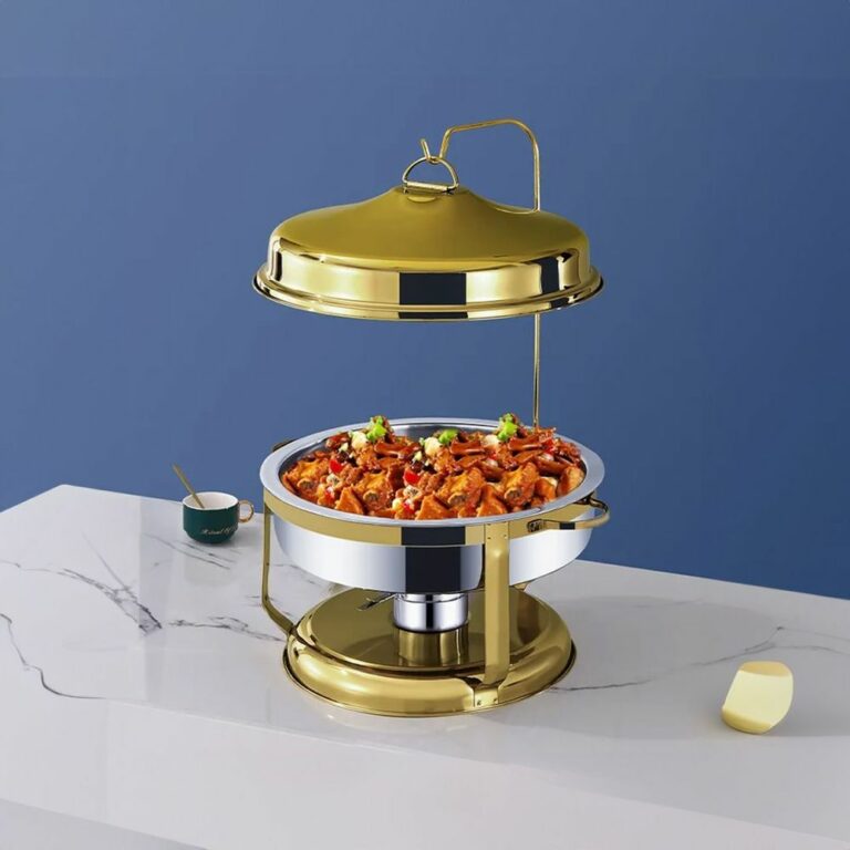 Arabic chafing dish gold