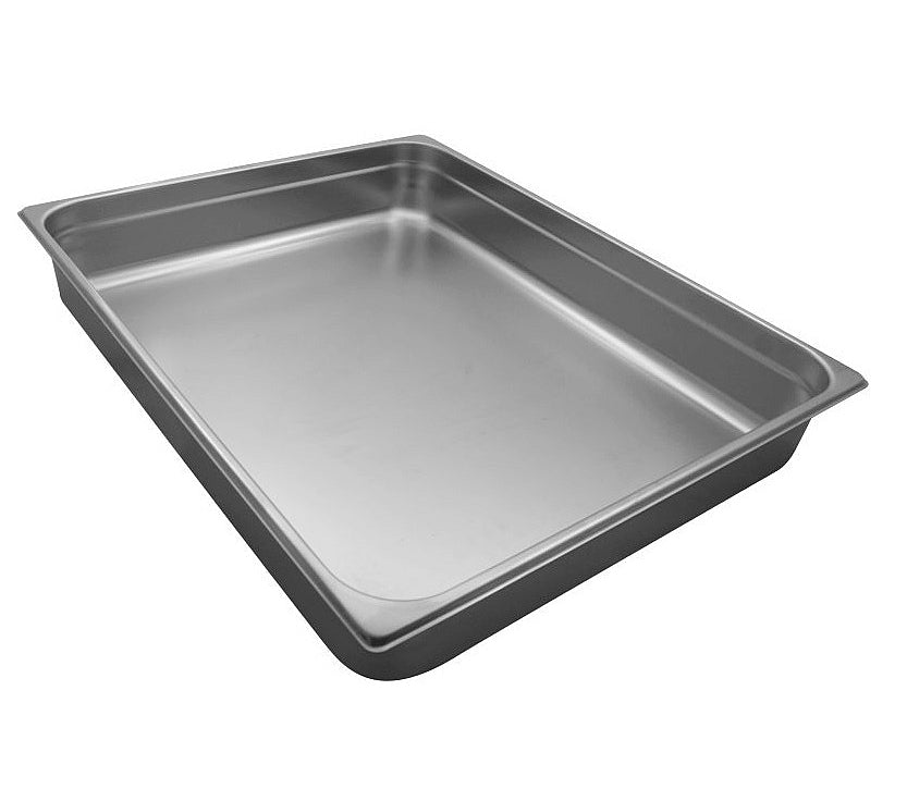 حاوية GN 2/1 من الفولاذ المقاوم للصدأ 6.5 سم