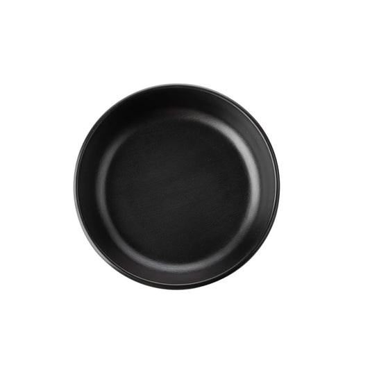 Black Round Melamine Casserole 25cm