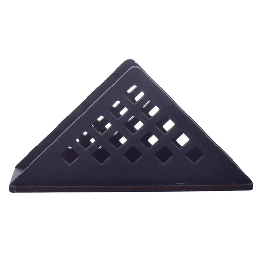 stainless steel triangle napkin holder black