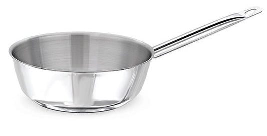 Conical Saute pan Stainless Steel Casserole 24X8 cm