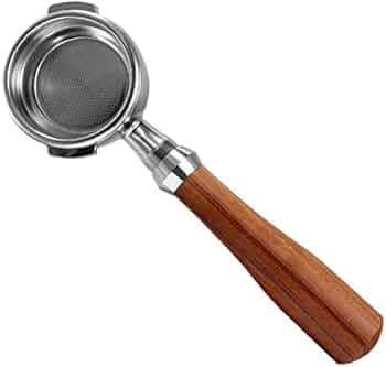 حامل فلتر قهوة Gaggia بدون قاع بمقبض خشبي 58 مم