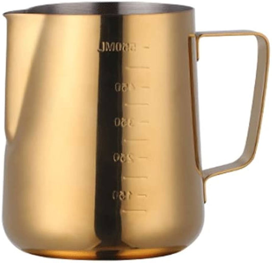 إبريق رغوة الحليب من الفولاذ المقاوم للصدأ (550 مل)