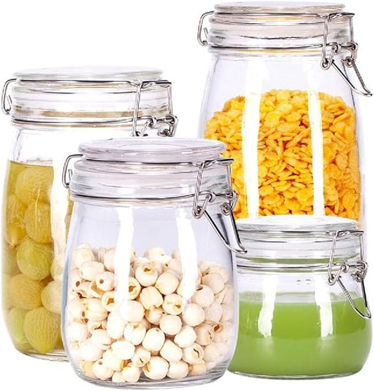 Imported Glass Clip Jar 2000ml