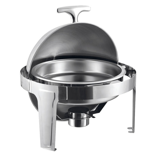 Round Chafing dish silver
