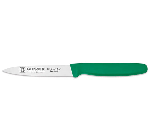 Giesser 10-Inch Kitchen Knife – green Handle