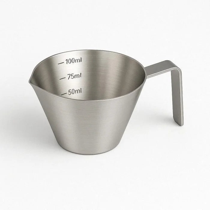Silver Stainless Steel Measure – Durable & Precise