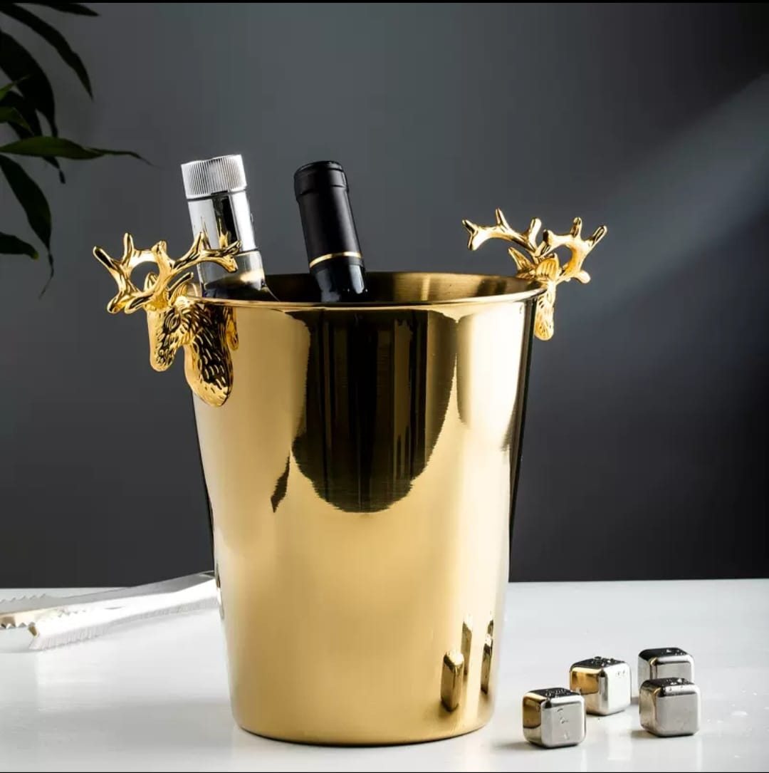 Ice Bucket European Style gold