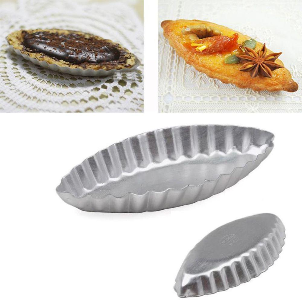 Composite Stainless Steel Tart Pan , 6 pieces