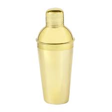 Stainless steel Cocktail Shaker 750ml (gold)