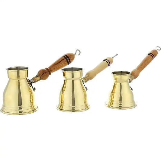 كنكه نحاسي يد خشبي - رقم 1